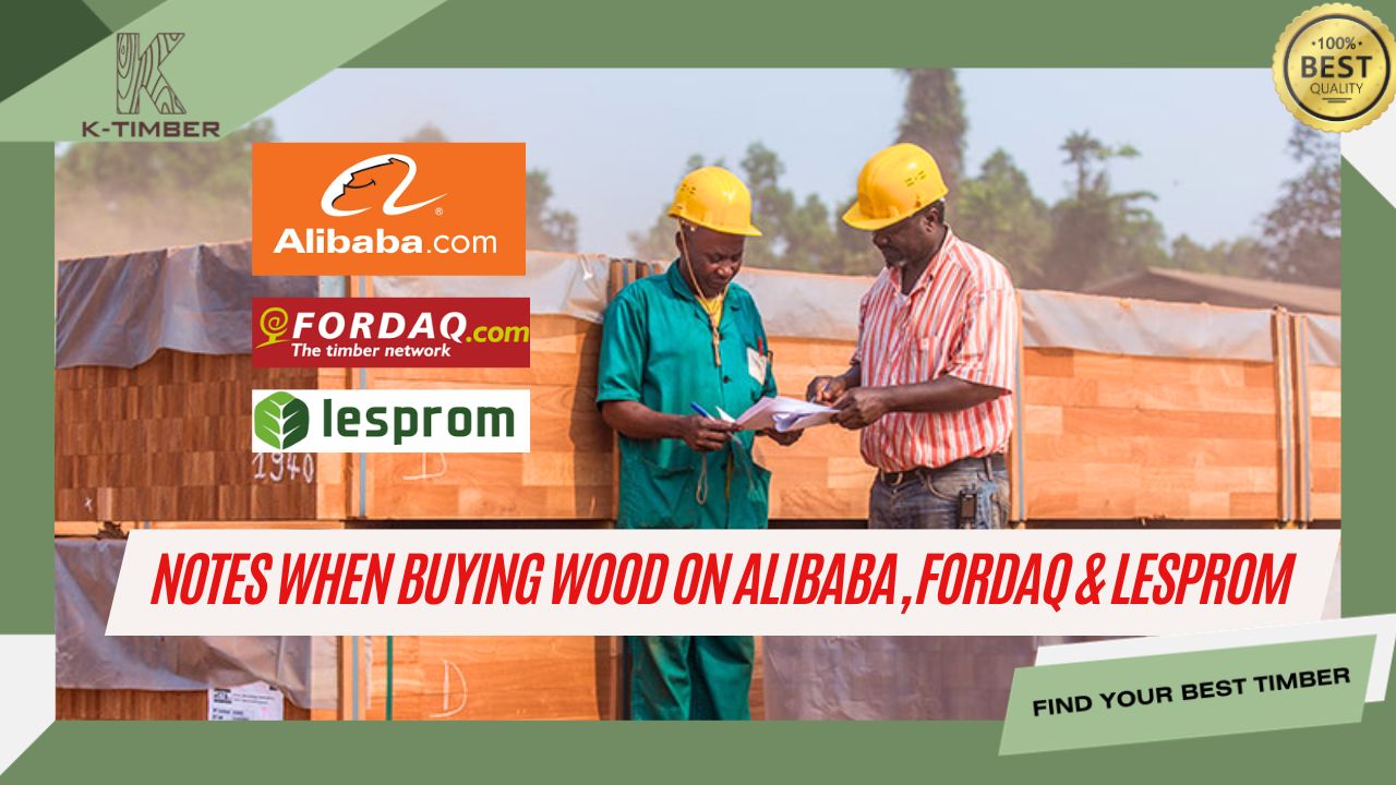 Notes when Buying Wood on Alibaba, Fordaq & Lesprom