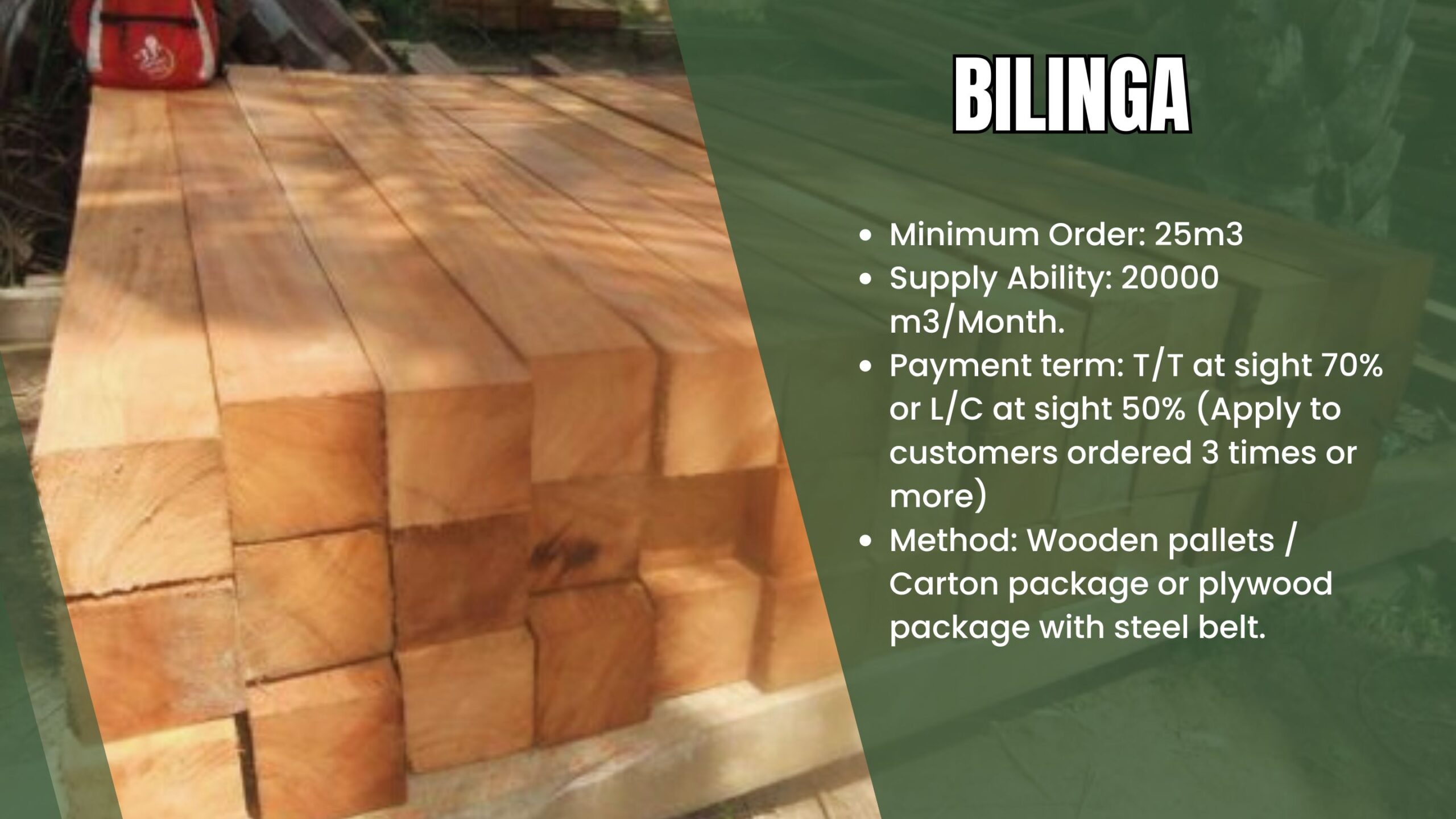 bilinga-wood