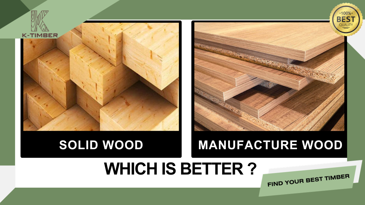 Manufactured Wood vs. Solid Wood