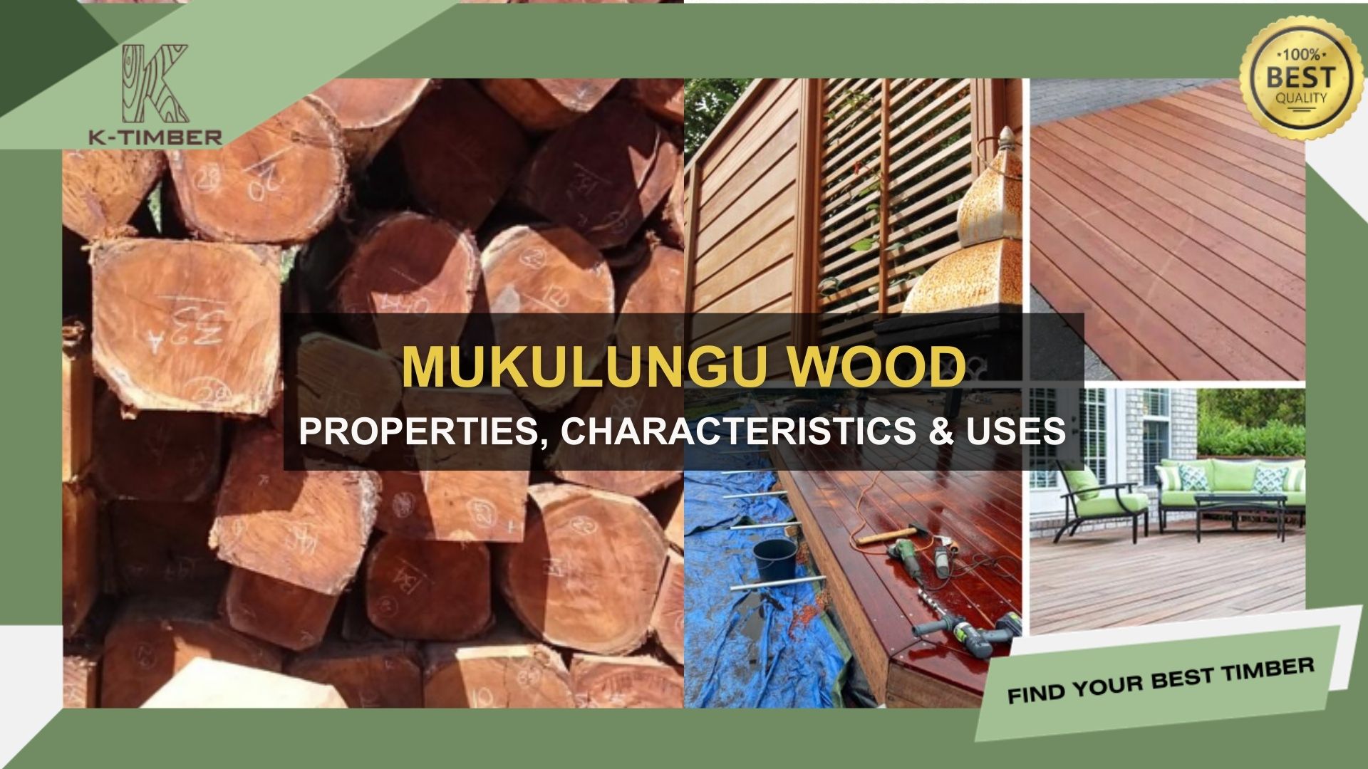 MUKULUNGU wood properties, characteristics & uses